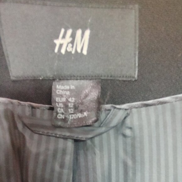 Excellent Vintage Military inspired Jacket, Size 12 Medium, Black and Grey - Picture 6 of 8